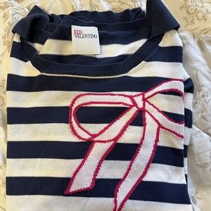 Cute sailor striped sweater